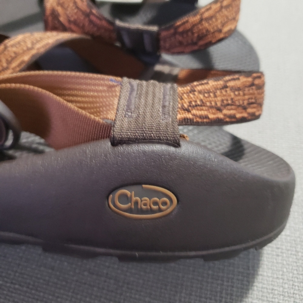 Chaco Men's Classic Performance footwear Outdoor Brown Hiking Sandal Shoes Sz 13 - Picture 5 of 15